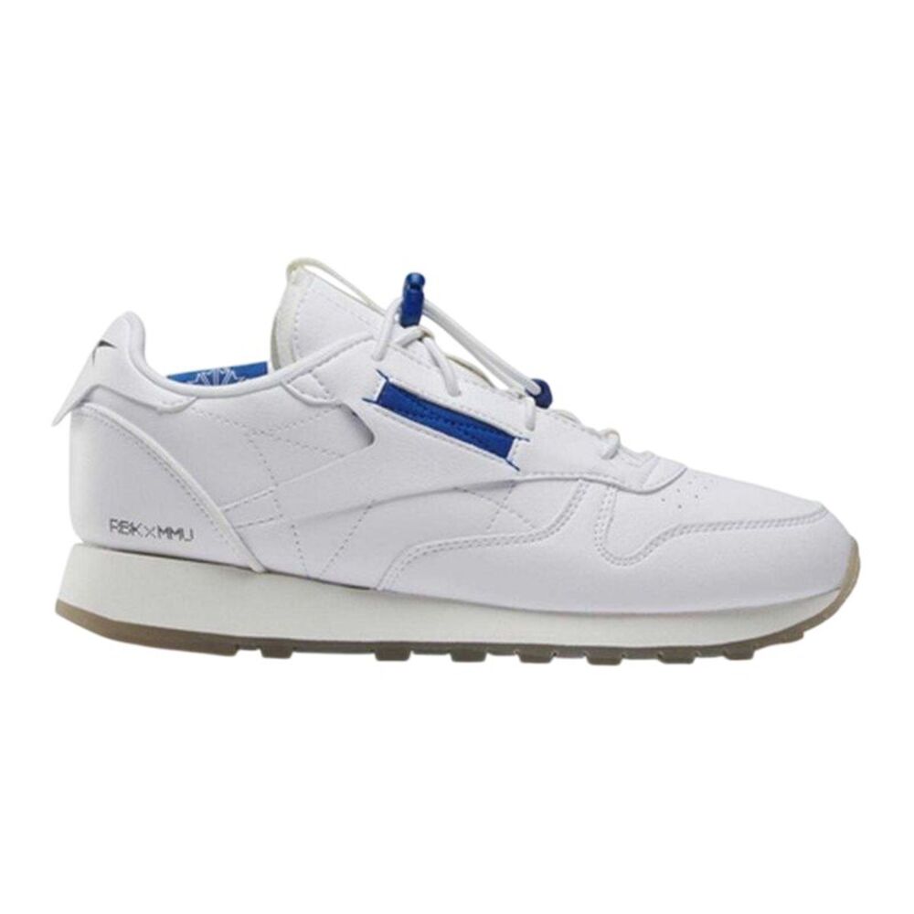 Reebok Womens/Ladies Classic Milk Makeup Vegan Shoes / White/Blue